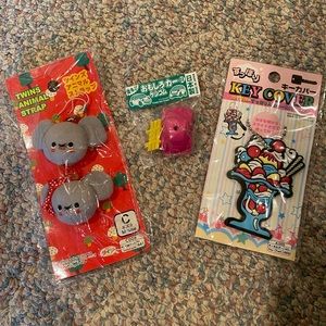 Japanese Key cover, eraser and cellphone accessory